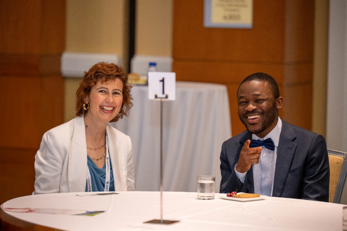 Networking discussion with Prof. Catia Martins at NUTRITION 2025, Orlando, Florida, US, June 2025. - Photo 2 of 2