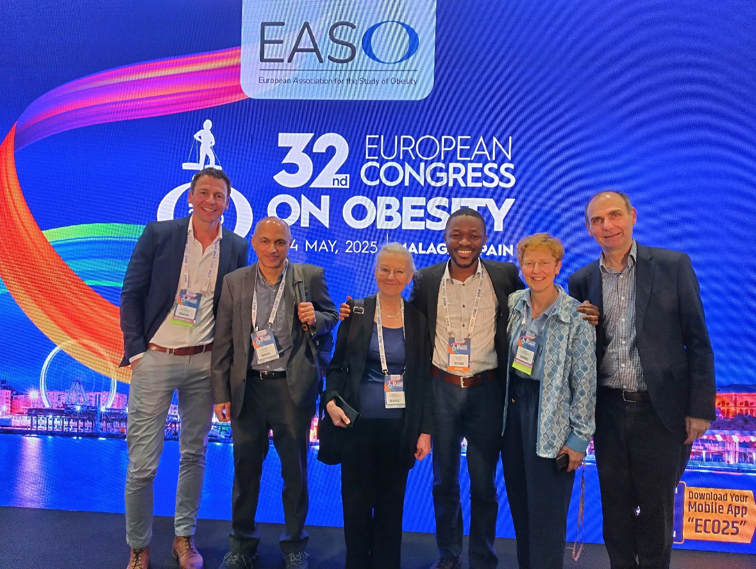 Prof. Andrew Agbaje chaired the European Society of Cardiology and European Association for the Study of Obesity Congress Session in Malaga, Spain, May 2025.