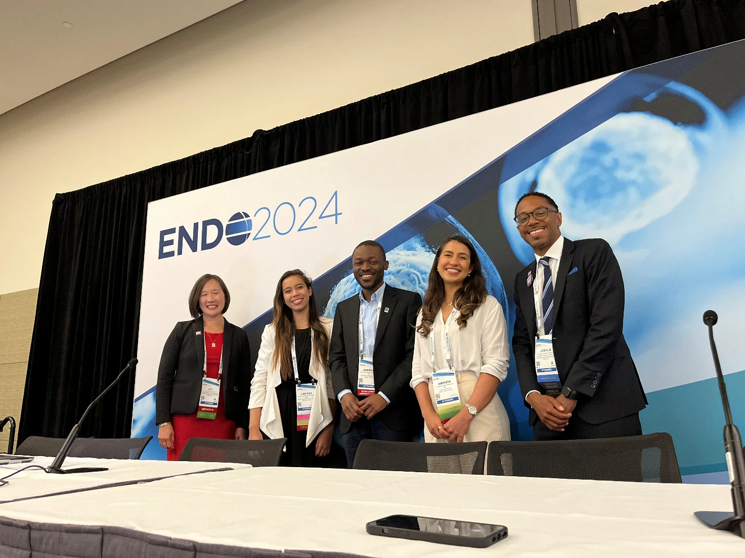 Prof. Andrew Agbaje received an outstanding abstract award at the Endocrine Society Congress, ENDO 2024, in Boston, US.